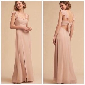 BHLDN Elegant Pink Diana Dress